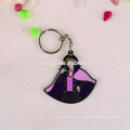 Hot sell rubber cartoon character key chain